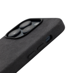 PROTARA Alcantara iPhone 14 Pro Case - Midnight Jet Black