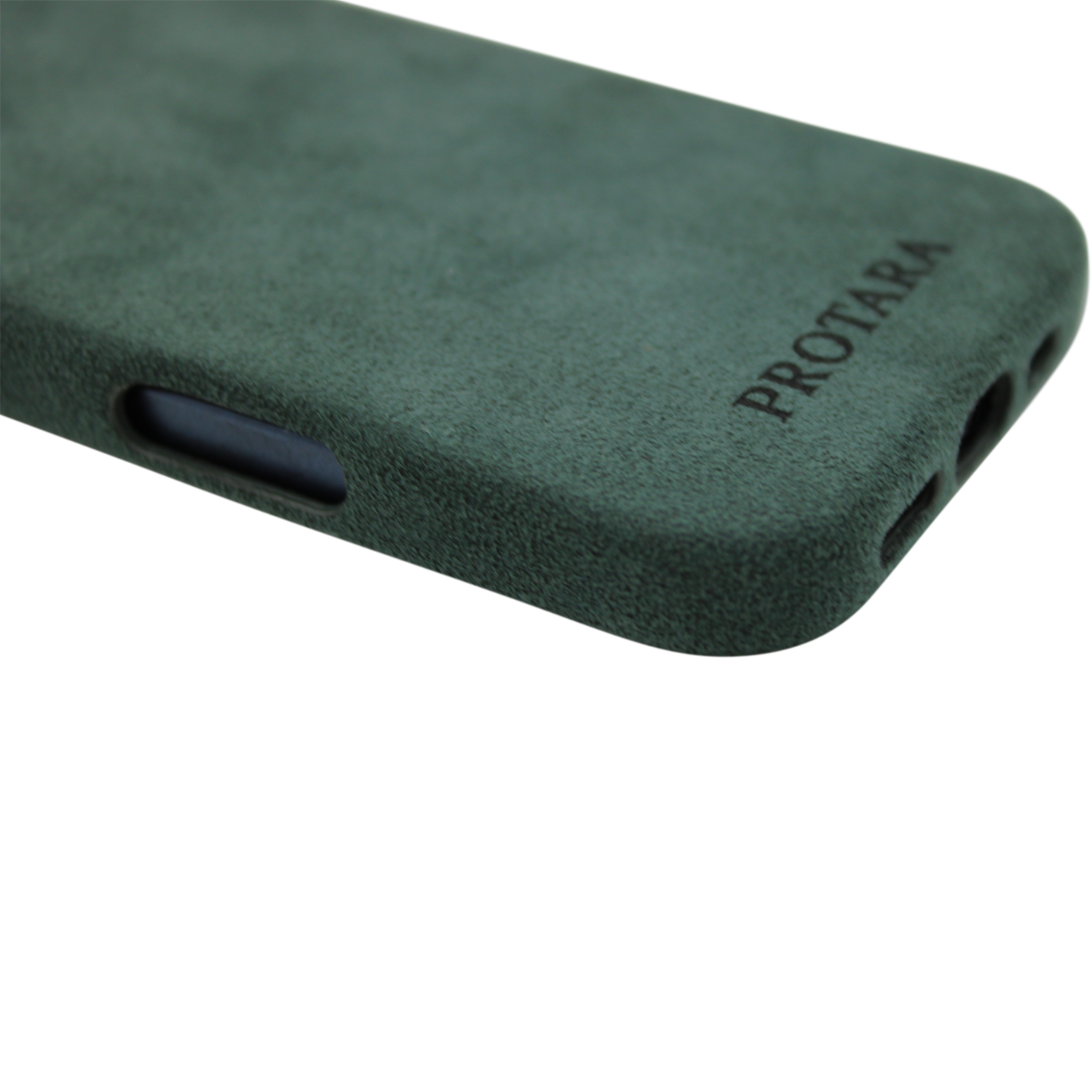 PROTARA Alcantara iPhone 16 Pro Max Case - Expedition Green