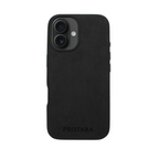 PROTARA Alcantara iPhone 16 Case - Midnight Jet Black