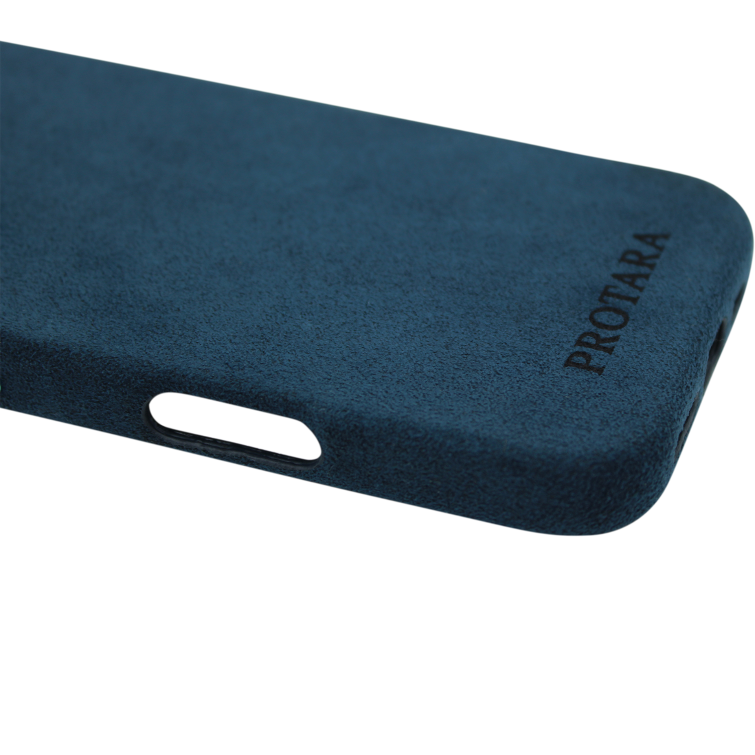 PROTARA Alcantara iPhone 16 Pro Max Case - Ocean Voyage Blue